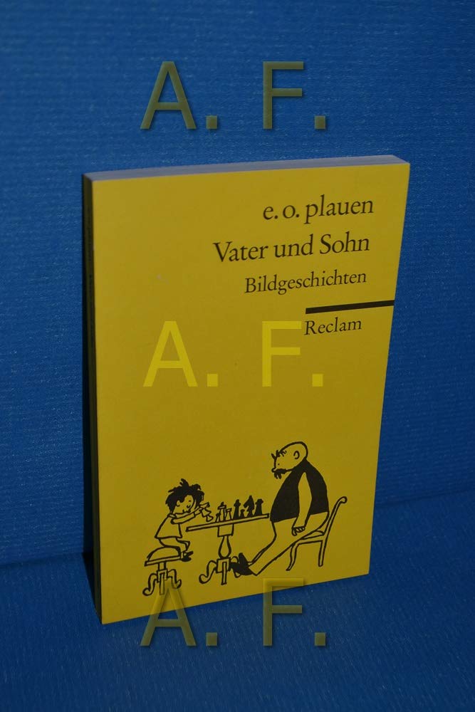 Vater und Sohn. Bildgeschichten Cartoons