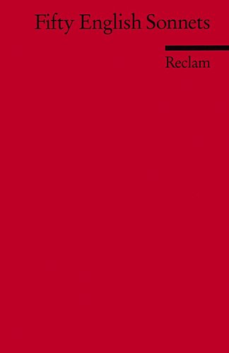 Fifty English Sonetts (Reclams Universal-Bibliothek) Poetry