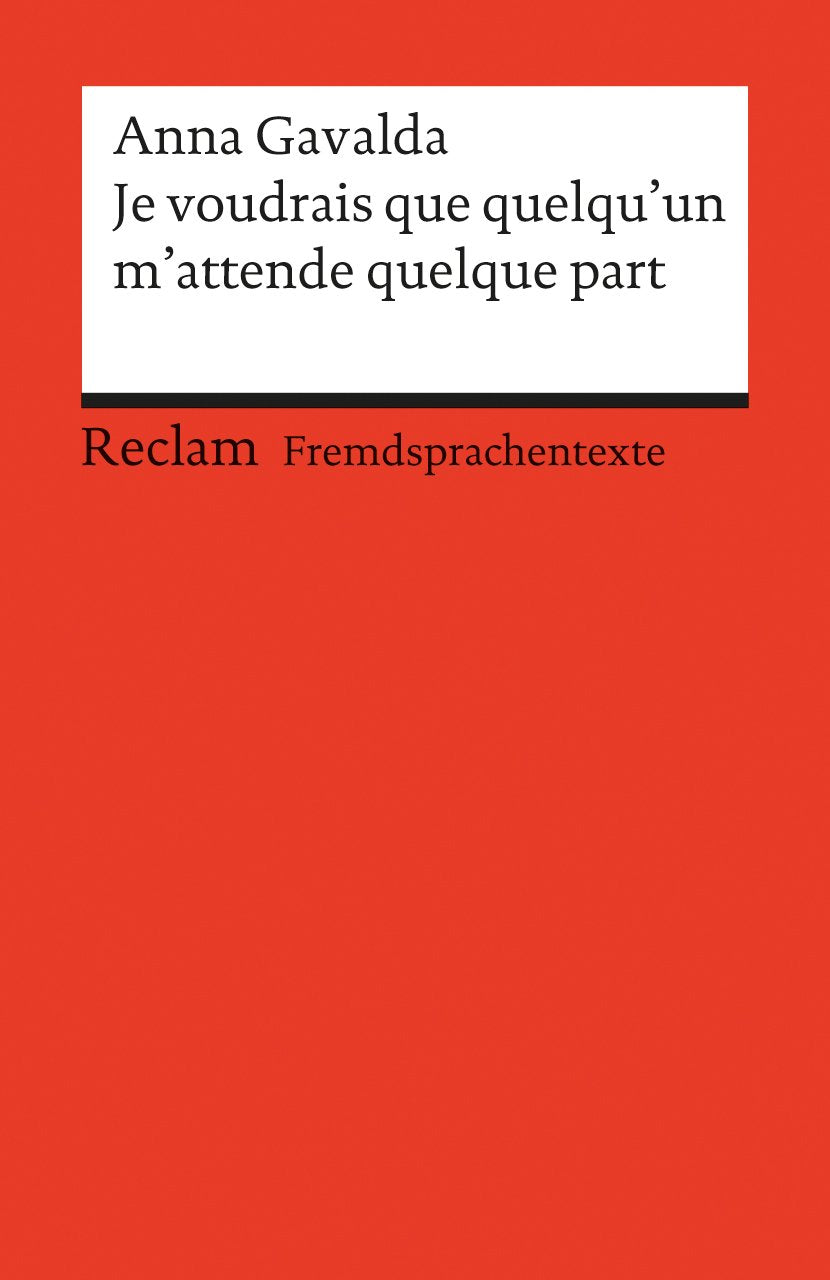 Je voudrais que quelqu'un m'attende quelque part Contemporary literature