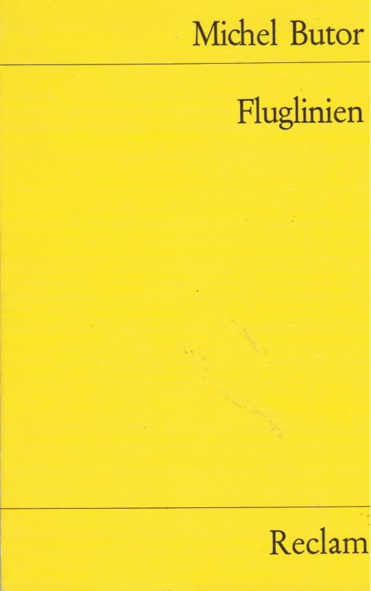 Fluglinien (Reclams Universal-Bibliothek) Books