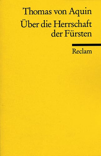 Über die Herrschaft der Fürsten Philosophy