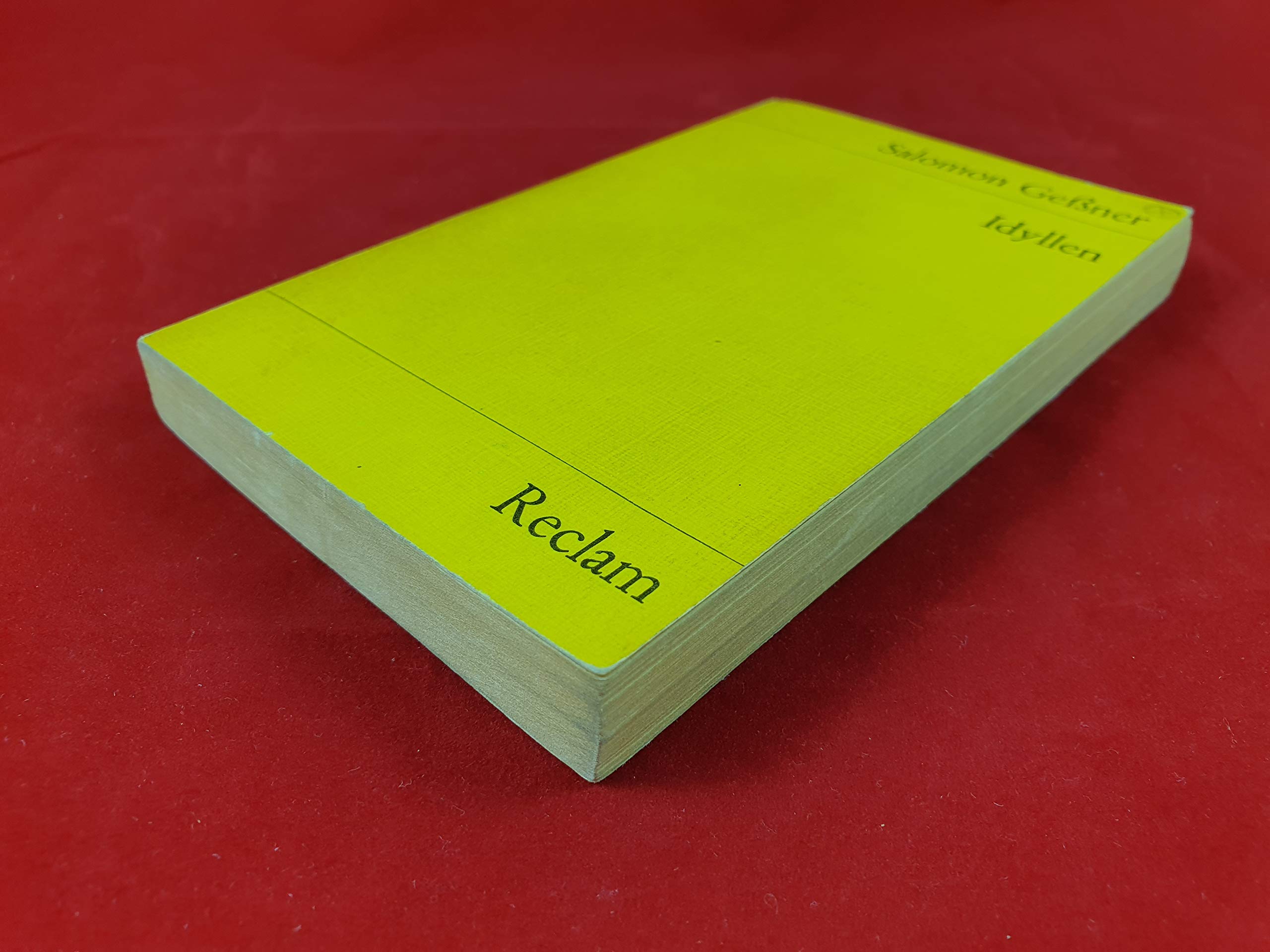 Idyllen (Reclams Universal-Bibliothek) Classics
