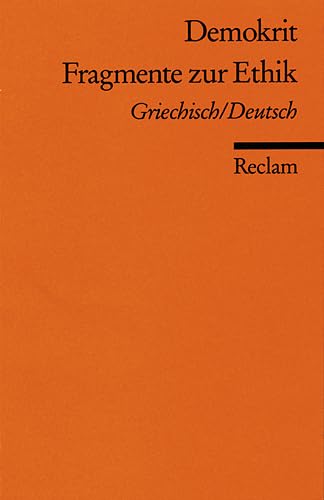 Fragmente zur Ethik Philosophy Books