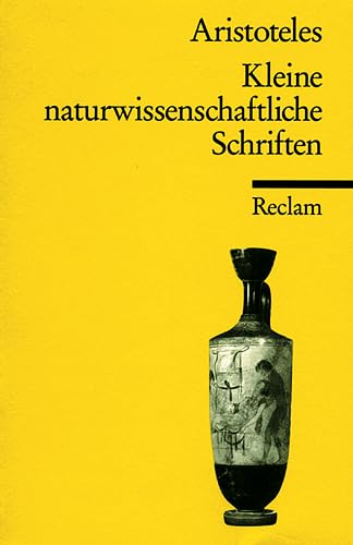 Kleine naturwissenschaftliche Schriften Philosophy