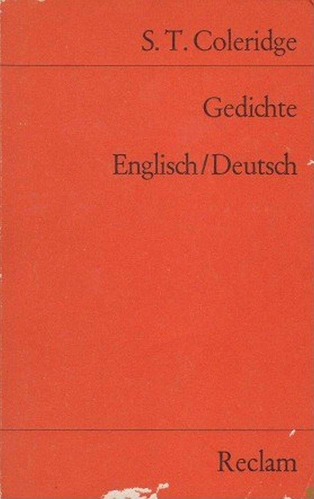 Gedichte: Engl. /Dt (Reclams Universal-Bibliothek) Fiction