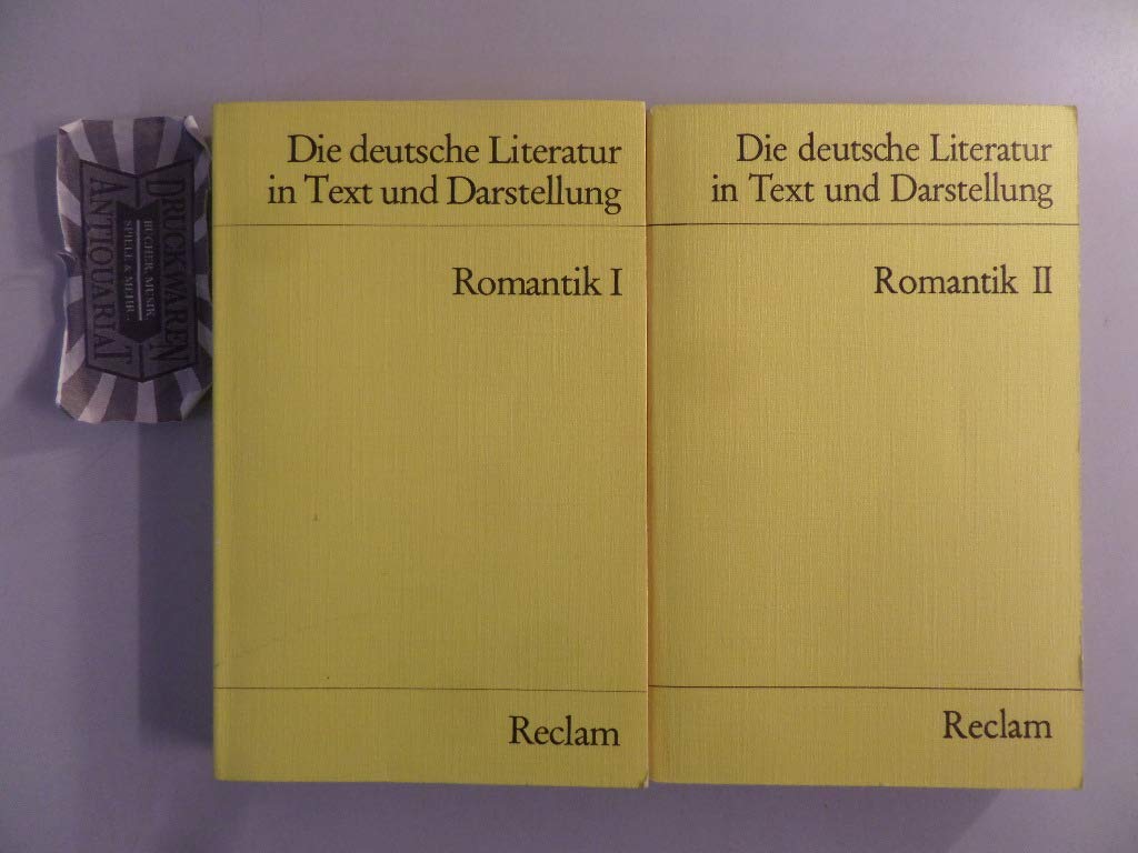 Die deutsche Literatur 8 / Romantik 1 Contemporary literature