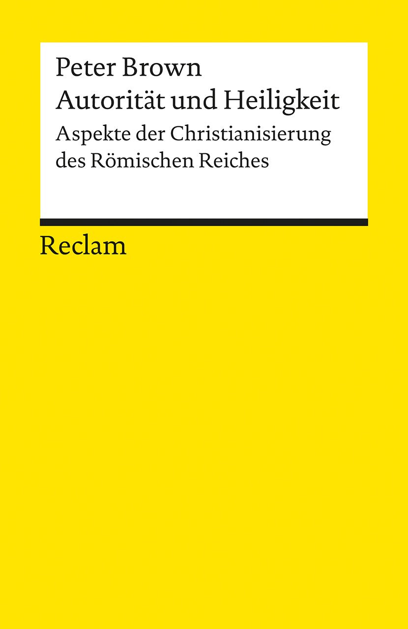 Autorität und Heiligkeit Politics & History