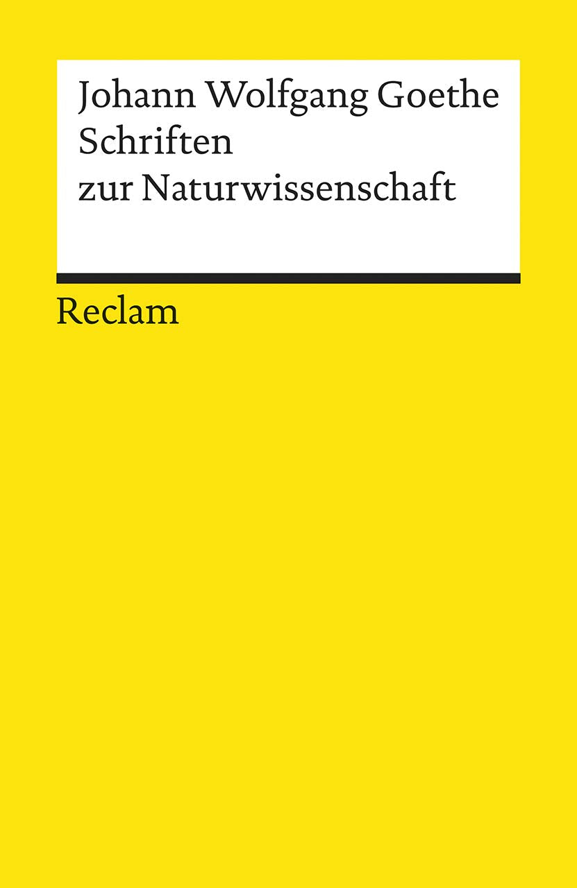 Schriften zur Naturwissenschaft Classics