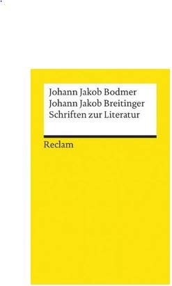 Schriften zur Literatur (Reclams Universal-Bibliothek) Contemporary literature