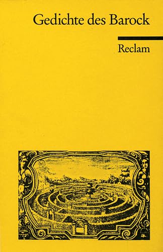 Gedichte des Barock (Reclams Universal-Bibliothek) Poetry