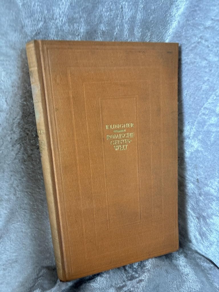 Römische Geisteswelt: Essays zur lateinischen Literatur Film, Art & Culture