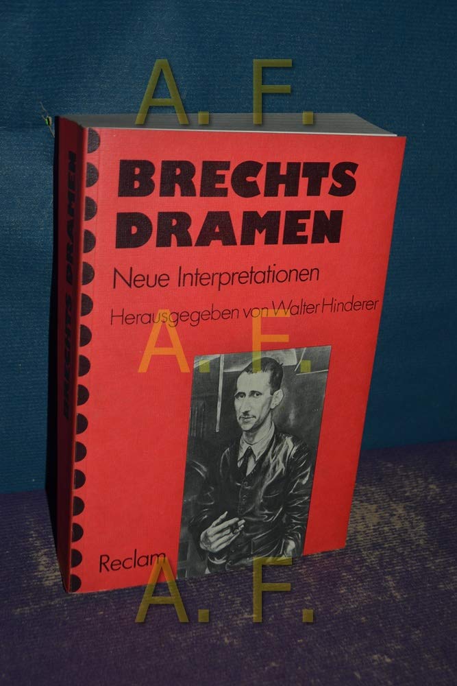 Brechts Dramen: Neue Interpretationen Contemporary literature Books