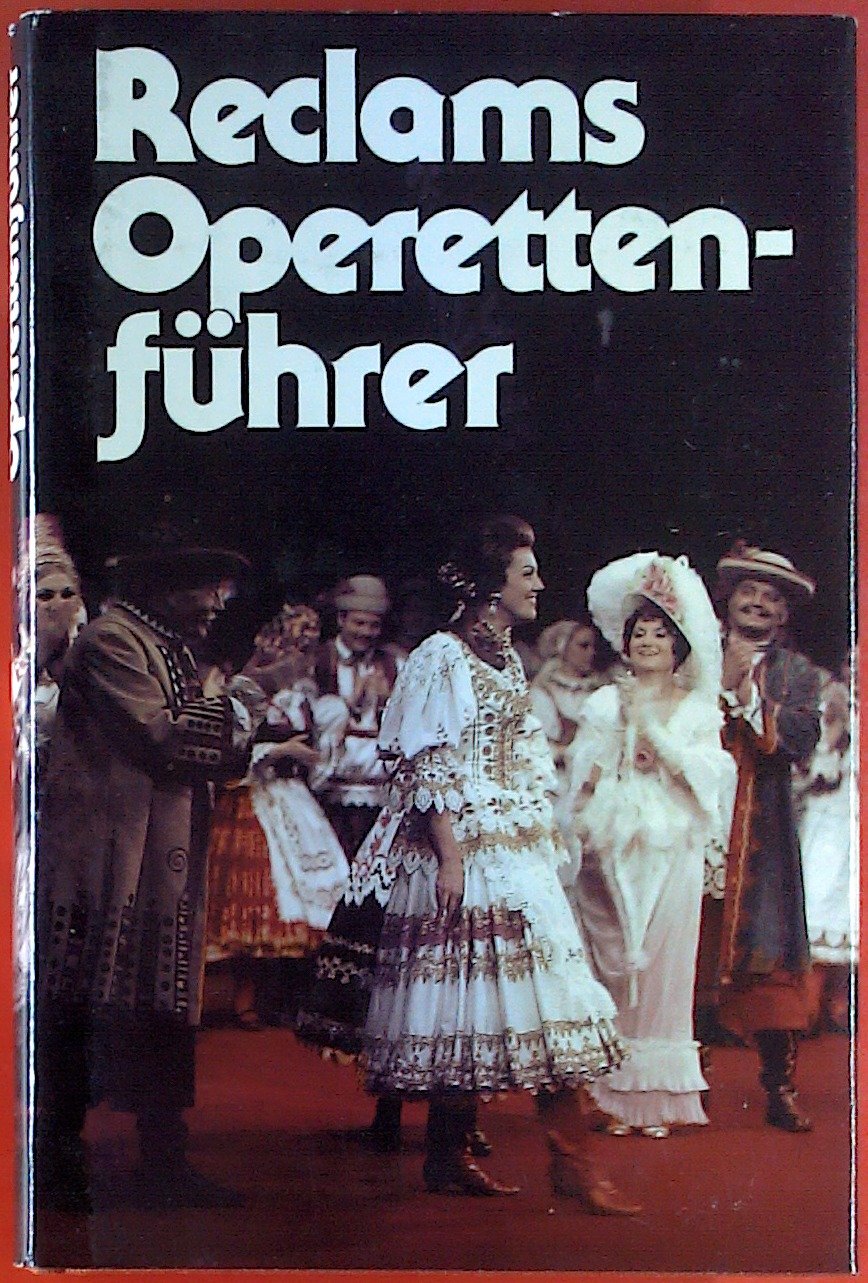 Reclams Operettenführer Film, Art & Culture