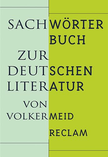 Sachwörterbuch zur deutschen Literatur Film, Art & Culture
