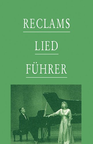 Reclams Liedführer Sheet Music
