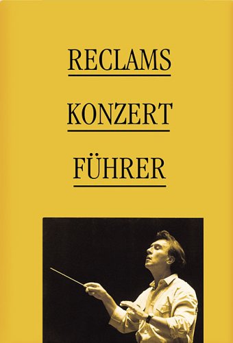 Reclams Konzertführer: Orchestermusik Sheet Music