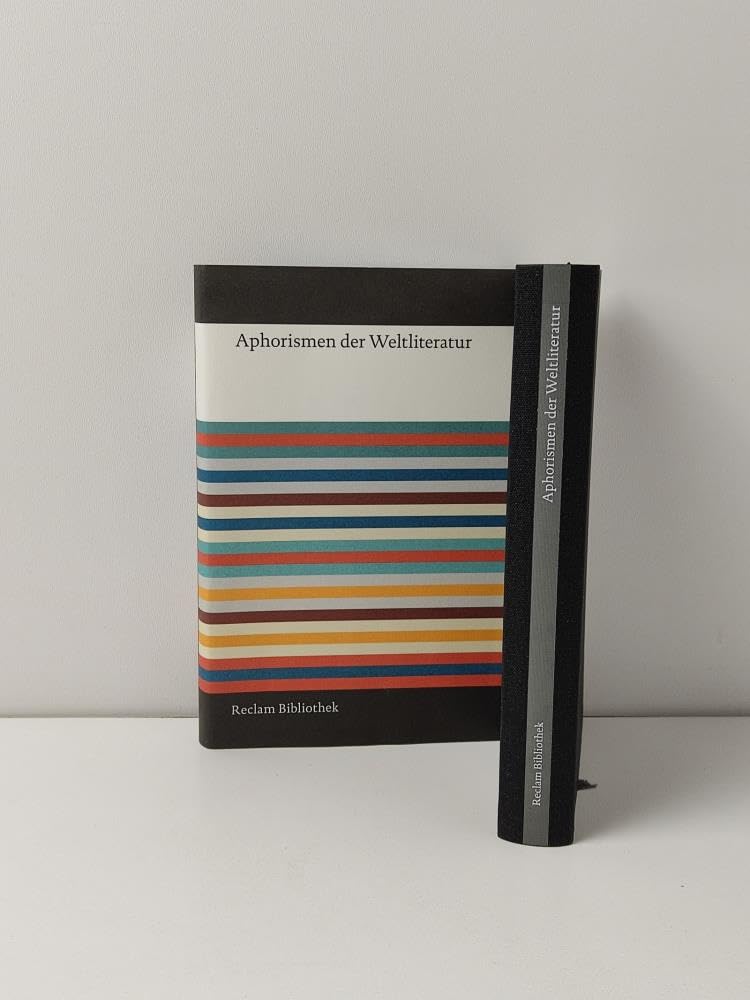 Aphorismen der Weltliteratur Philosophy