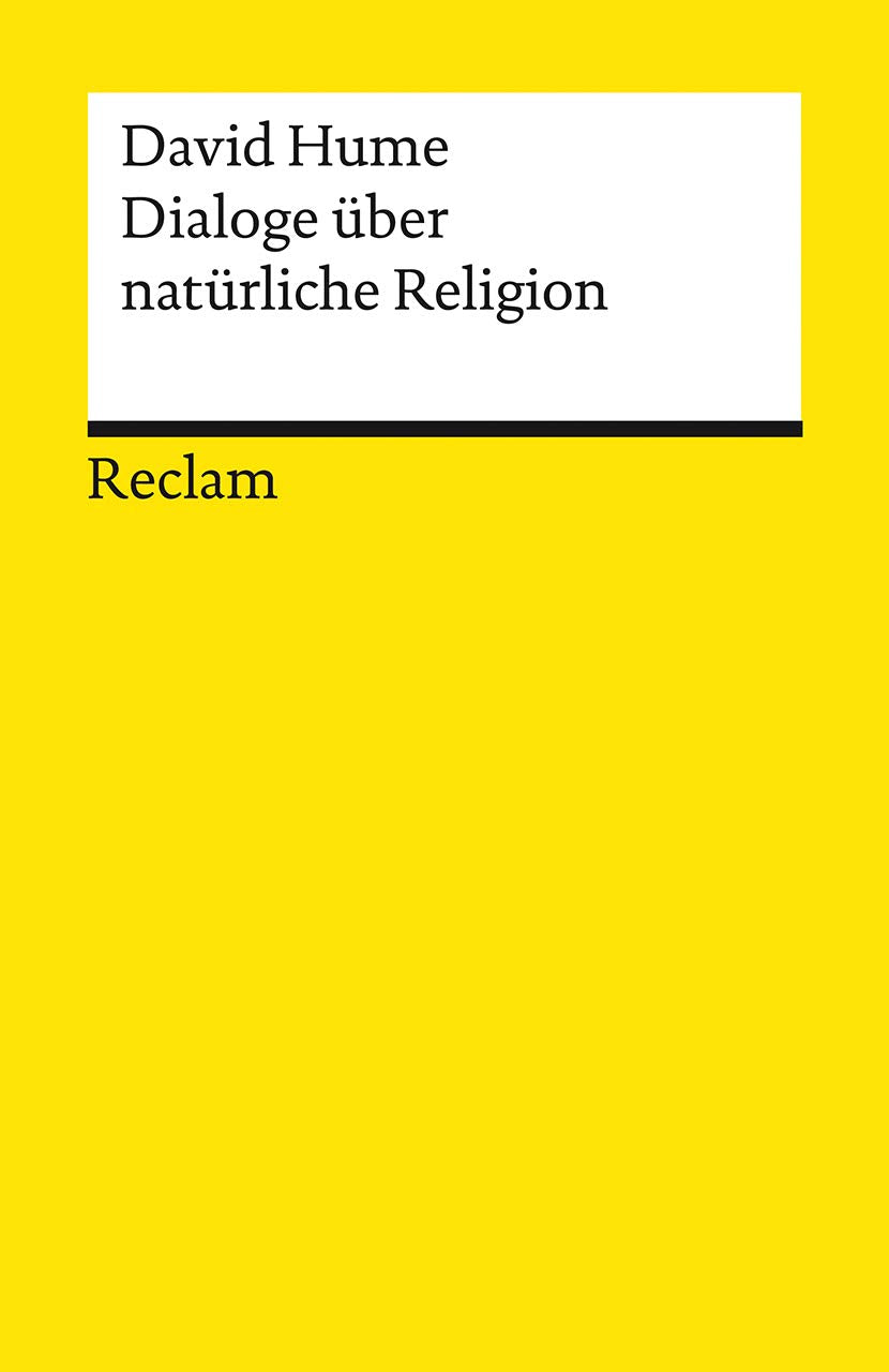 Dialoge über natürliche Religion Philosophy