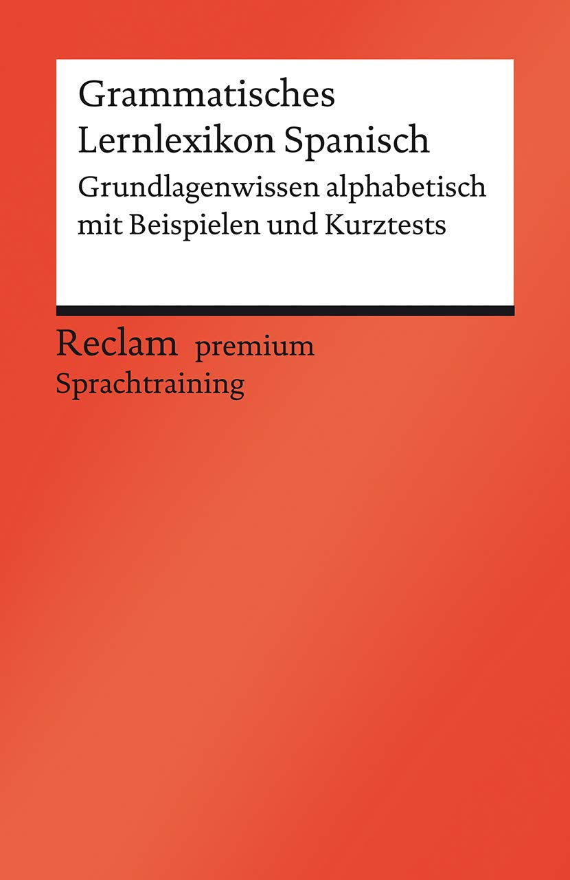Grammatisches Lernlexikon Spanisch Foreign Languages ​​& Dictionaries