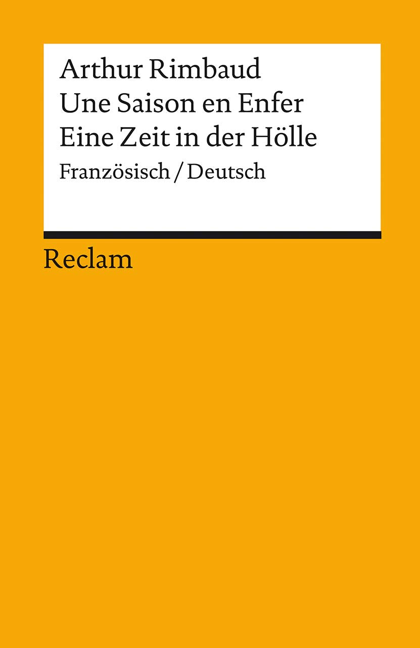 Une Saison en Enfer / Eine Zeit in der Hölle Poetry