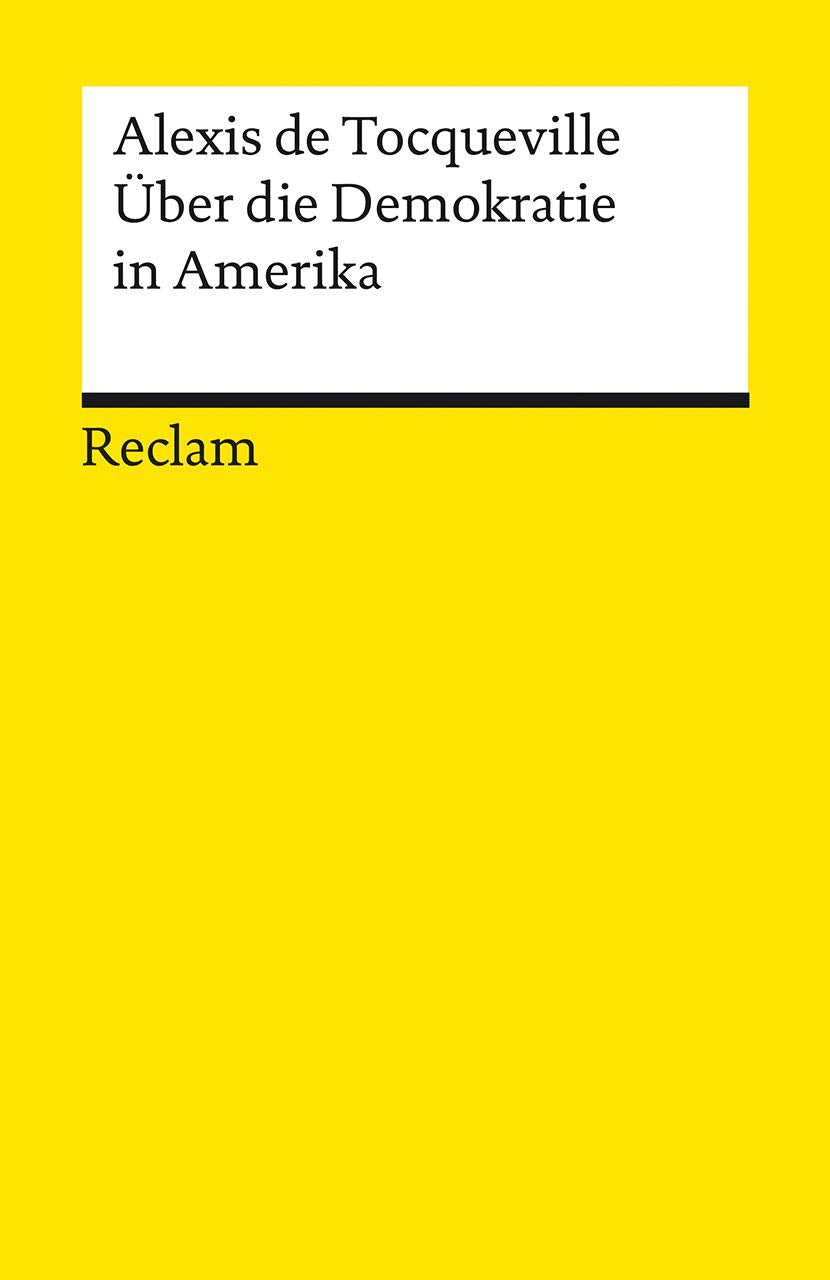 Über die Demokratie in Amerika (Reclams Universal-Bibliothek) Law