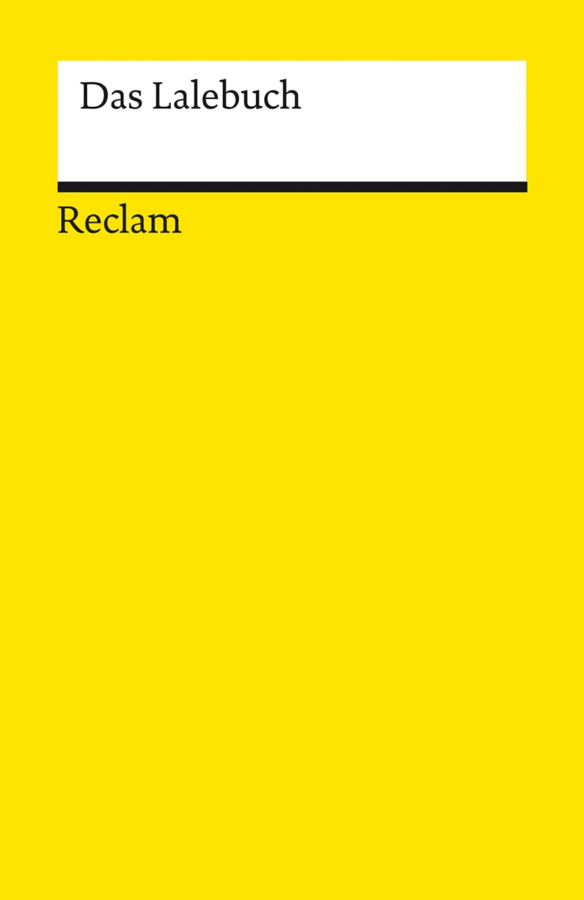 Product Image: Das Lalebuch. Studienausgabe