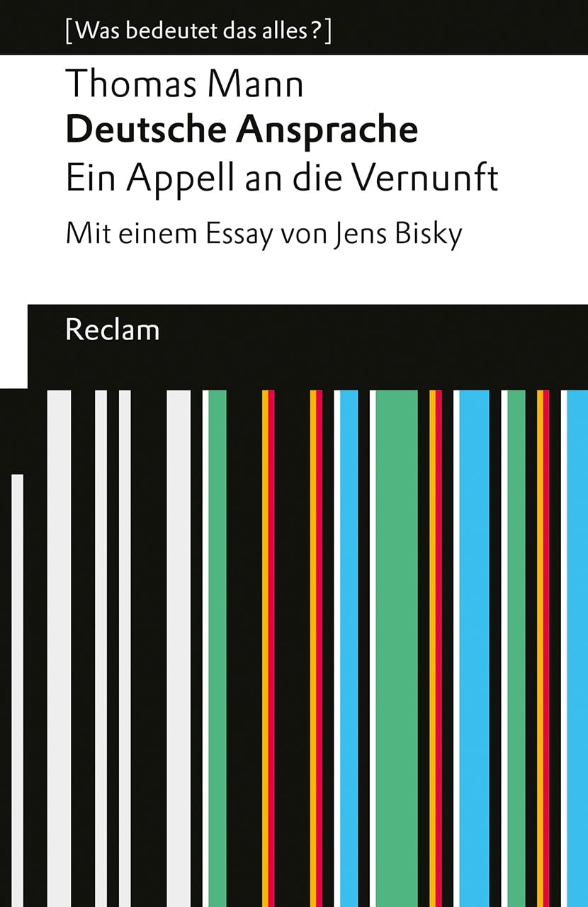 Product Image: Deutsche Ansprache. Ein Appell an die Vernunft