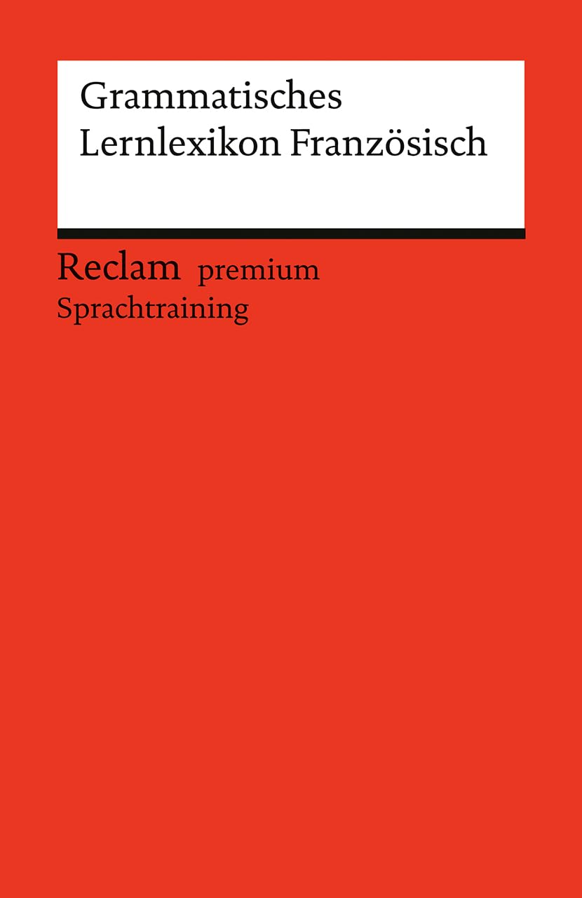 Grammatisches Lernlexikon Französisch Education & Training