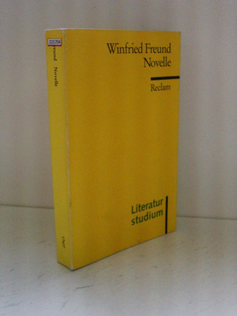 Novelle Essays & Short Stories