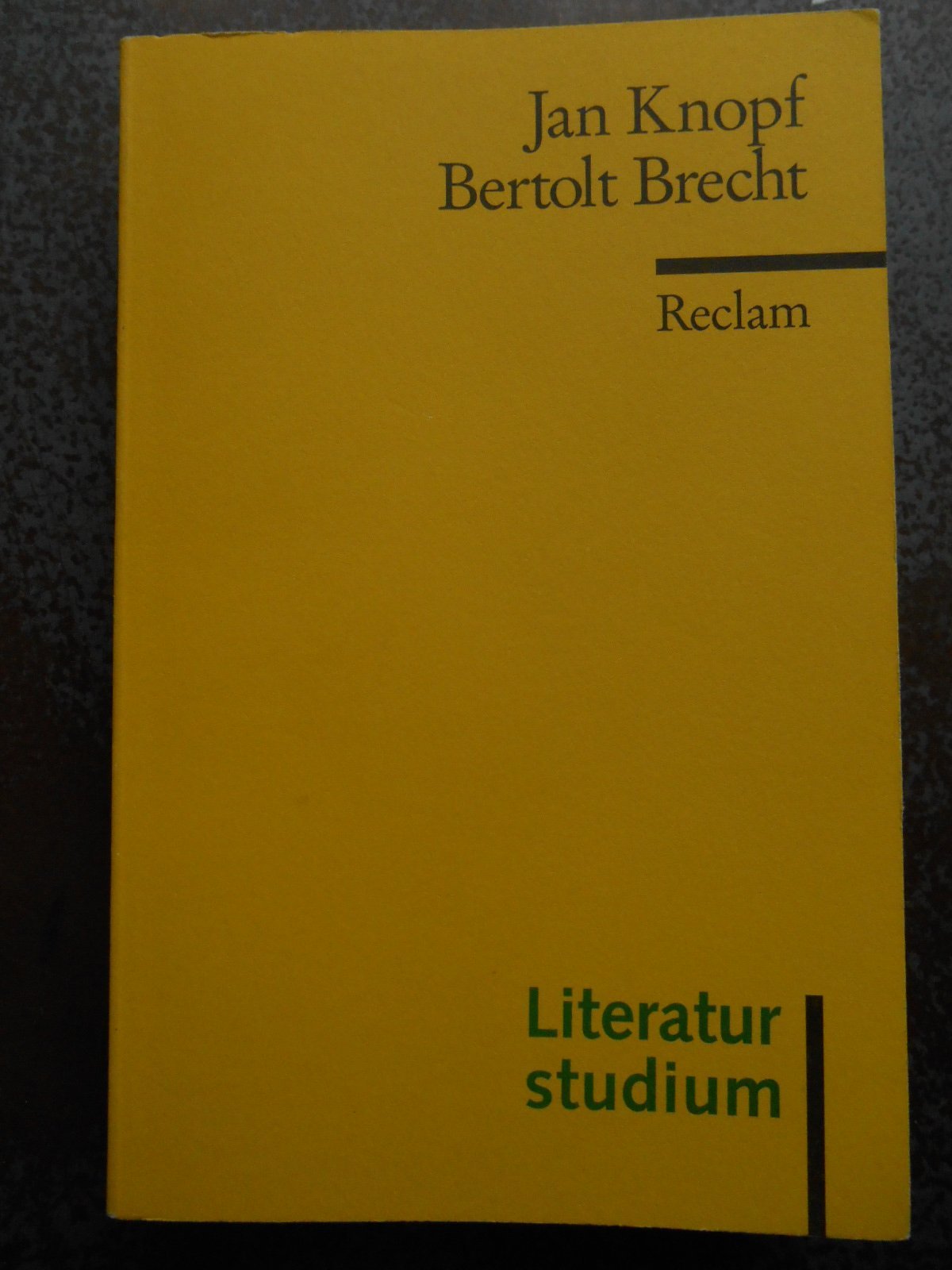 Bertolt Brecht Drama