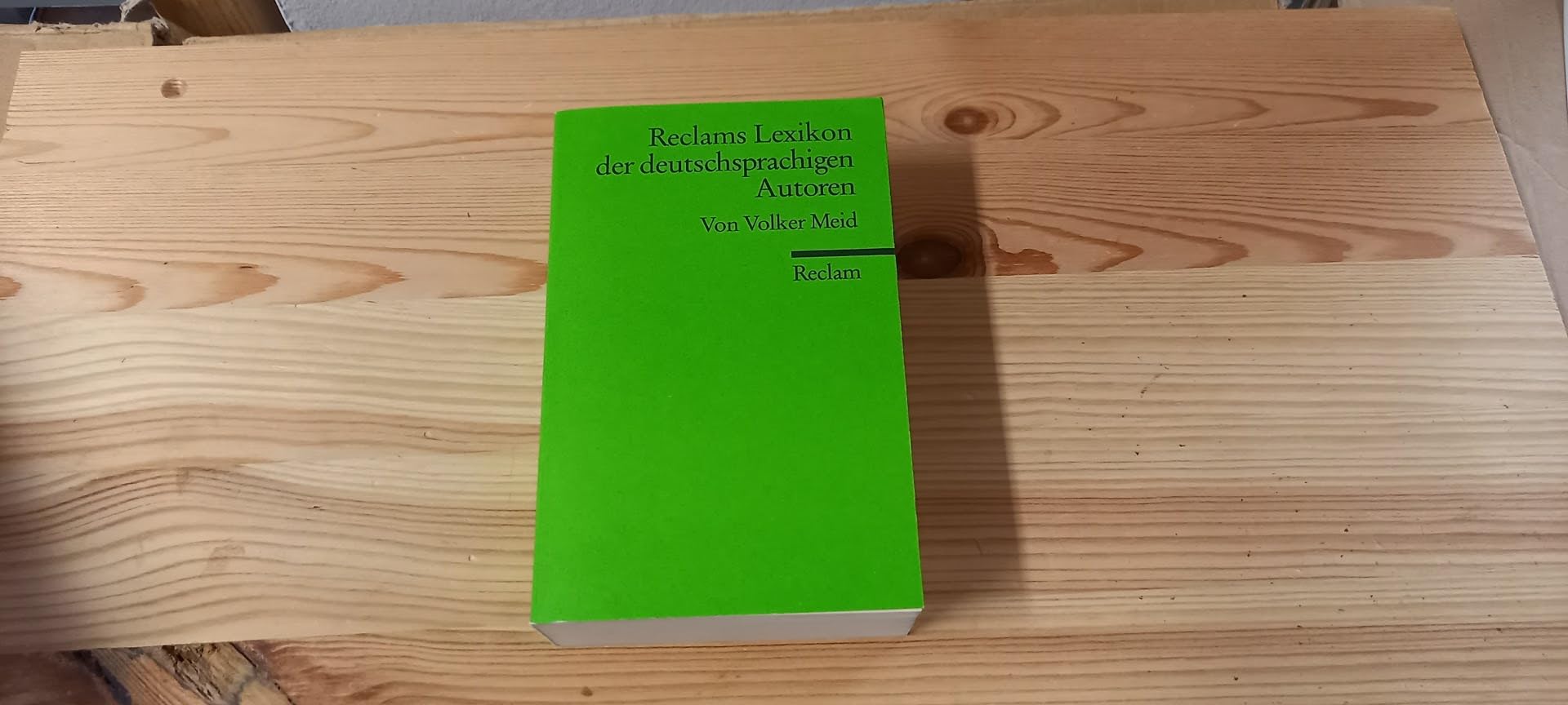 Reclams Lexikon der deutschsprachigen Autoren (Reclams Universal-Bibliothek) Contemporary literature