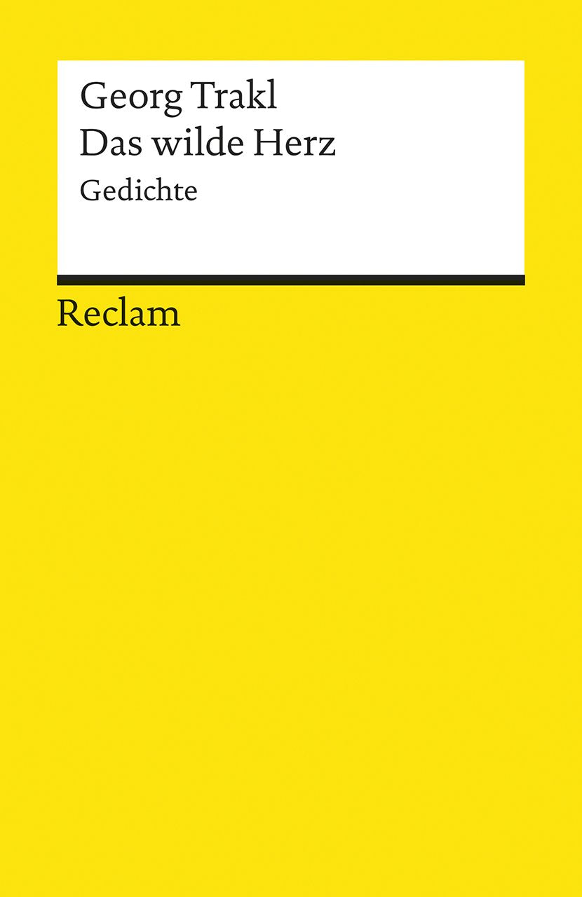 Das wilde Herz: Gedichte (Reclams Universal-Bibliothek) Poetry
