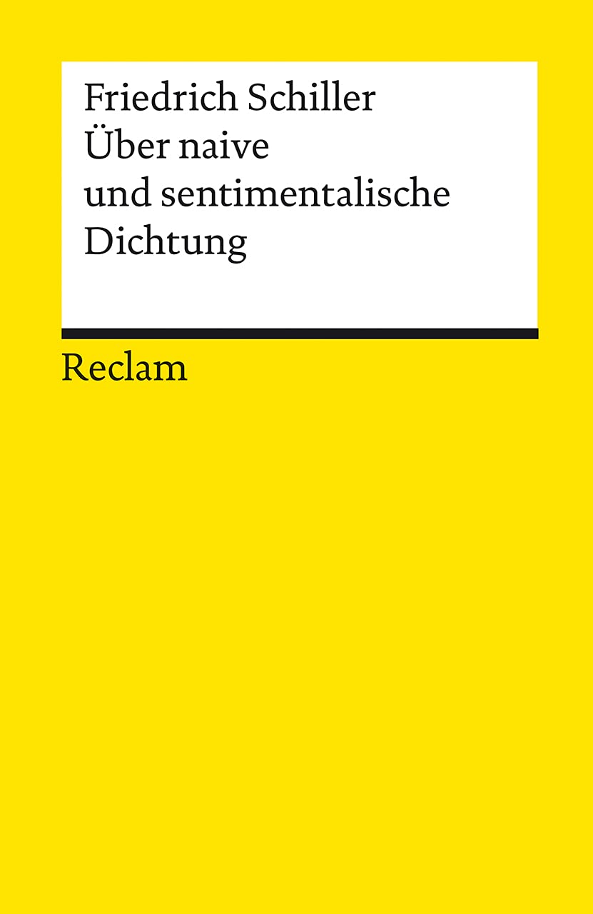Product Image: Über naive und sentimentalische Dichtung