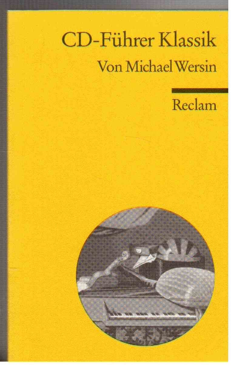 CD-Führer Klassik (Reclams Universal-Bibliothek) Arts & Music
