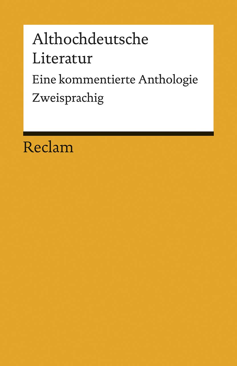 Althochdeutsche Literatur Contemporary literature Books