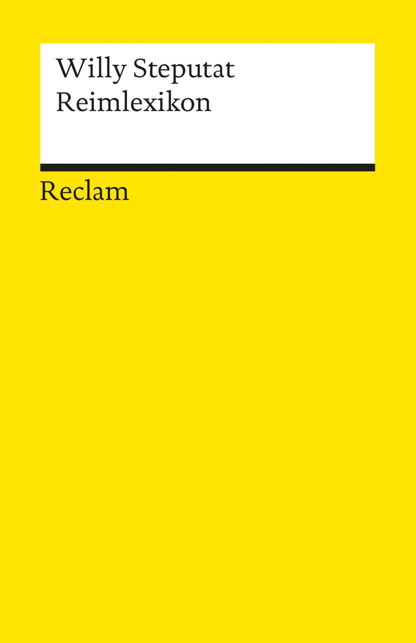 Reimlexikon (Reclams Universal-Bibliothek) Contemporary literature
