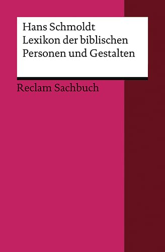 Lexikon der biblischen Personen und Gestalten Reference Books