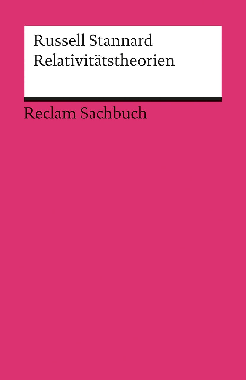 Relativitätstheorien Natural Sciences