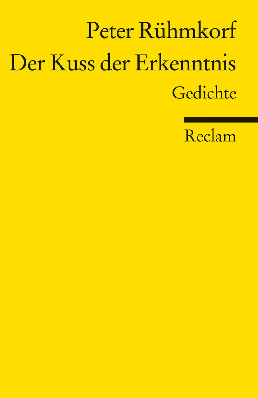 Der Kuss der Erkenntnis: Gedichte (Reclams Universal-Bibliothek) Poetry