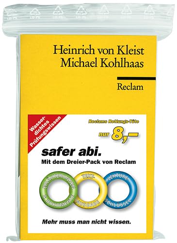 Michael Kohlhaas: Rettungstüte »safer abi«: Textausgabe, Lektüreschlüssel, Erläuterungen & Dokumente Study Guides