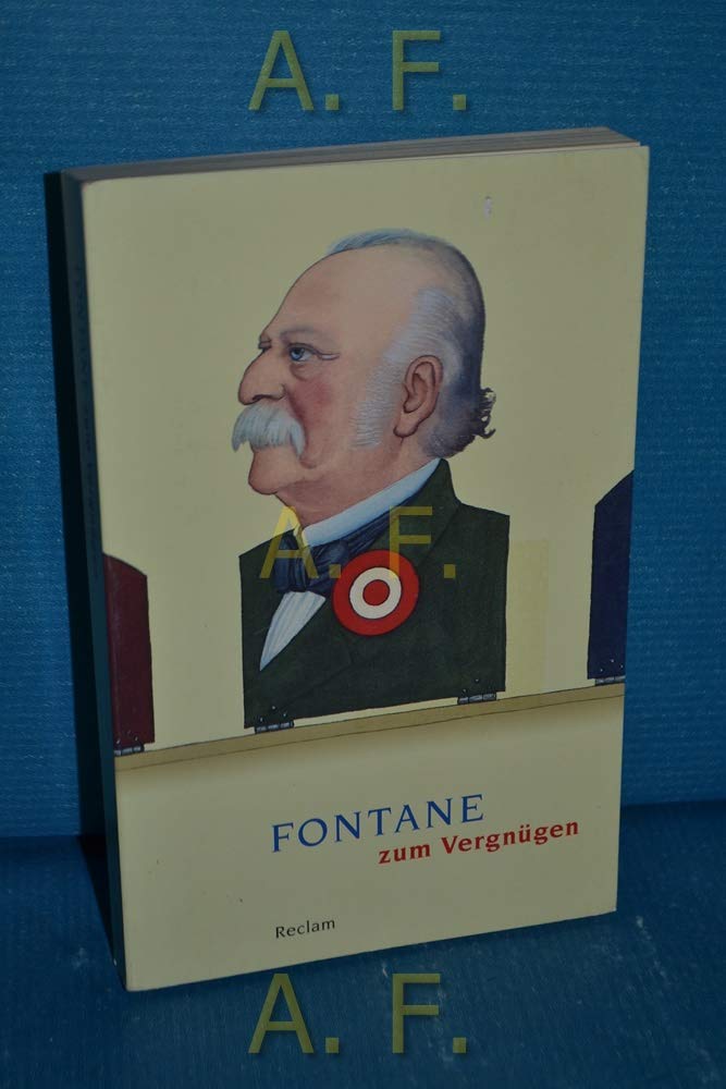 Fontane zum Vergnügen Contemporary literature
