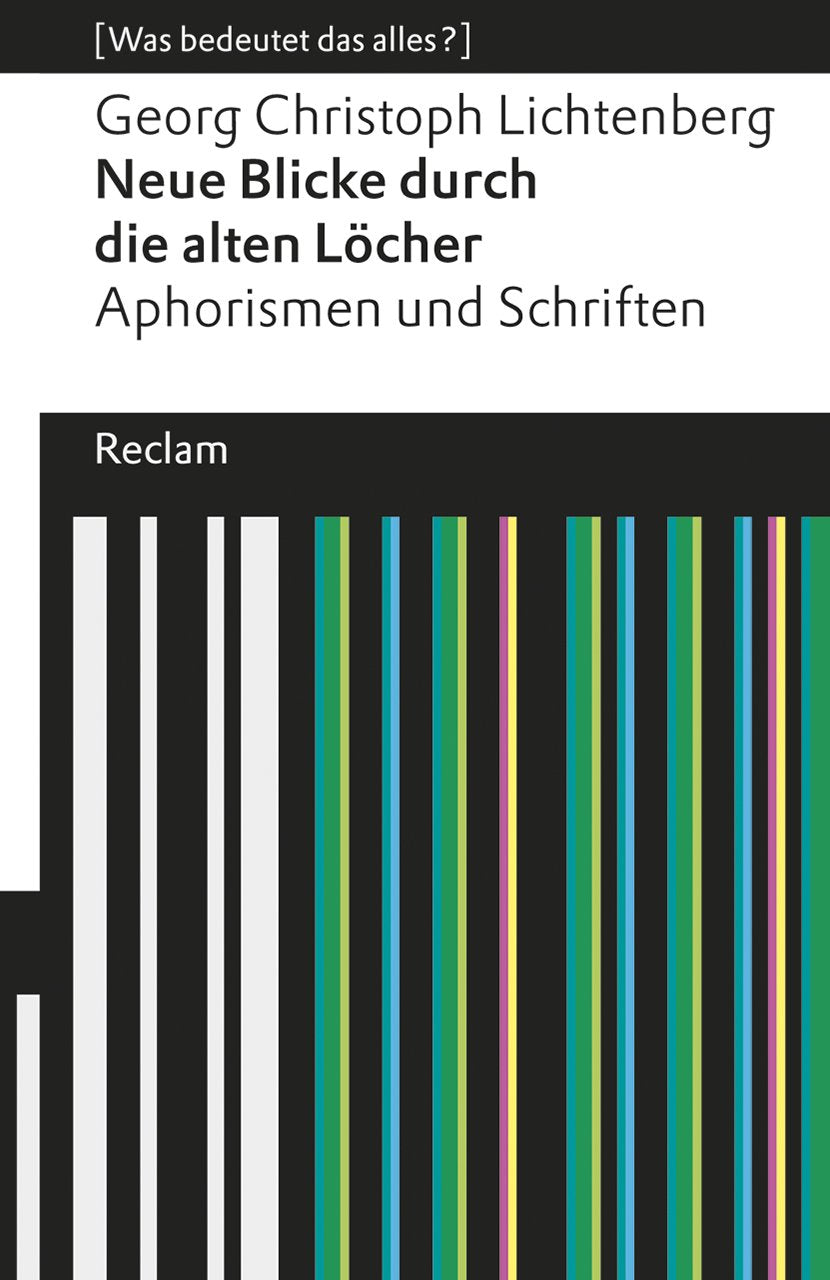 Neue Blicke durch die alten Löcher Philosophy