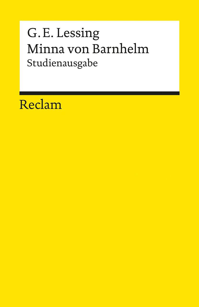 Product Image: Minna von Barnhelm, oder das Soldatenglück