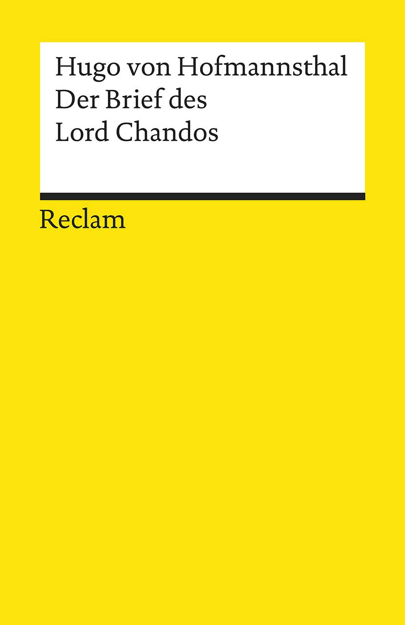 Der Brief des Lord Chandos Classics
