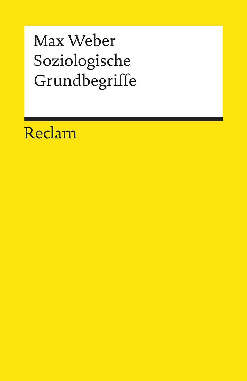 Soziologische Grundbegriffe Philosophy Books