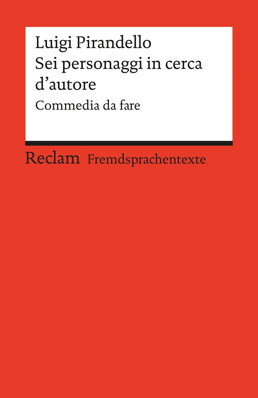Sei personaggi in cerca d'autore Drama