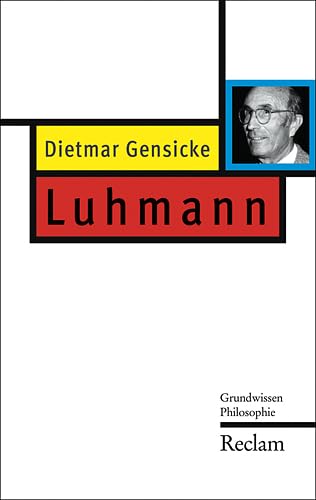 Luhmann (Reclam Taschenbuch) Philosophy