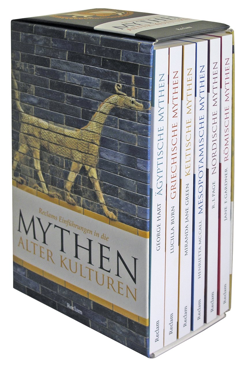 Reclams Einführungen in die Mythologe alter Kulturen. 6 Taschenbücher in Kassette Fairy Tales & Legends