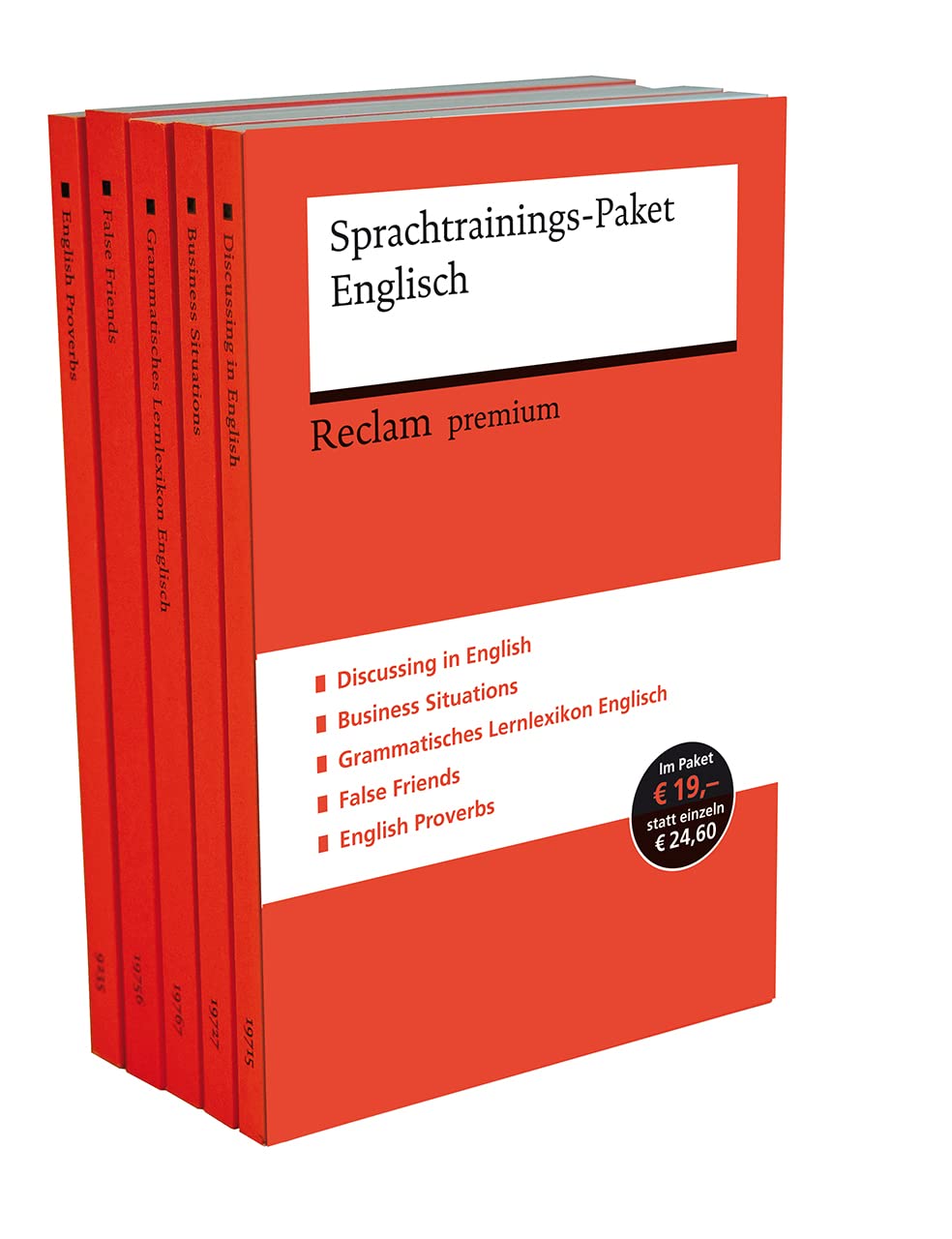 Sprachtrainings-Paket Englisch: Hohmann, Heinz-Otto; Williams, Andrew; Mieder, Wolfgang; Dretzke, Burkhard; Nester, Margaret – Basiswissen; Grammatik vertiefen – 30060 (Reclams Universal-Bibliothek) Foreign Languages ​​& Dictionaries