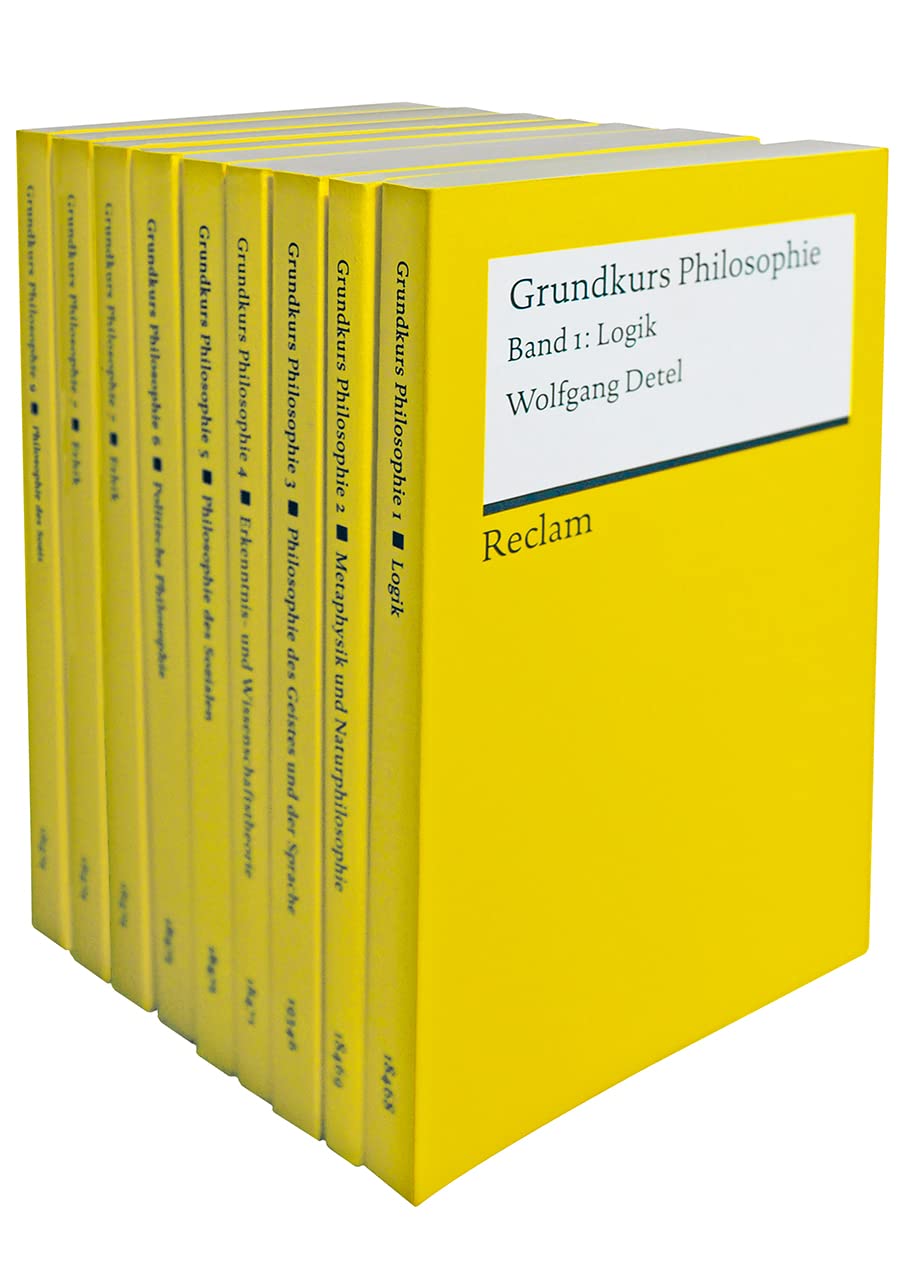 Grundkurs Philosophie: Neun Bände eingeschweißt (Reclams Universal-Bibliothek) Philosophy